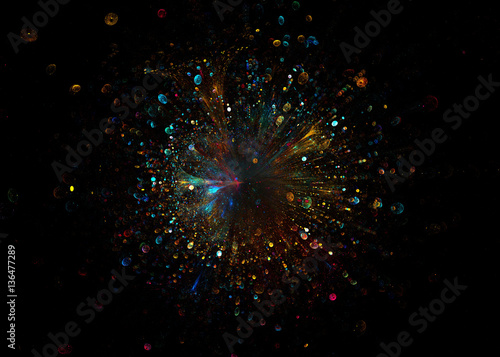 Fractal    Big Bang  Background - Fractal Art  