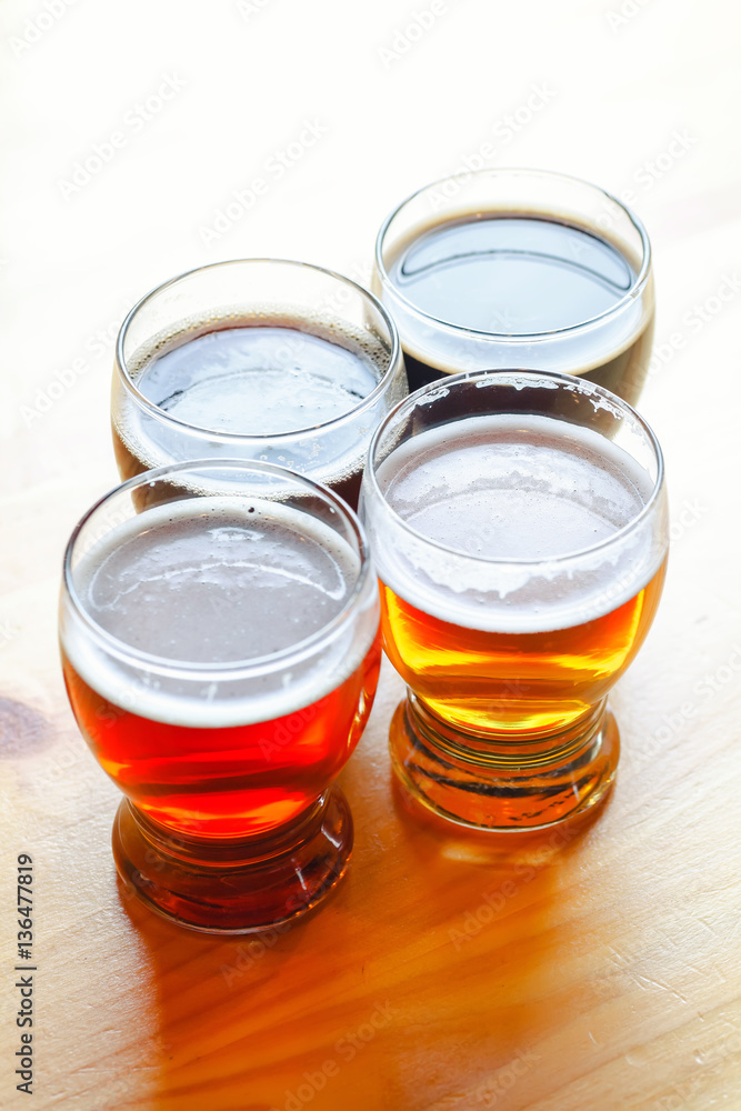 Sample beer glasses Sample beer glasses