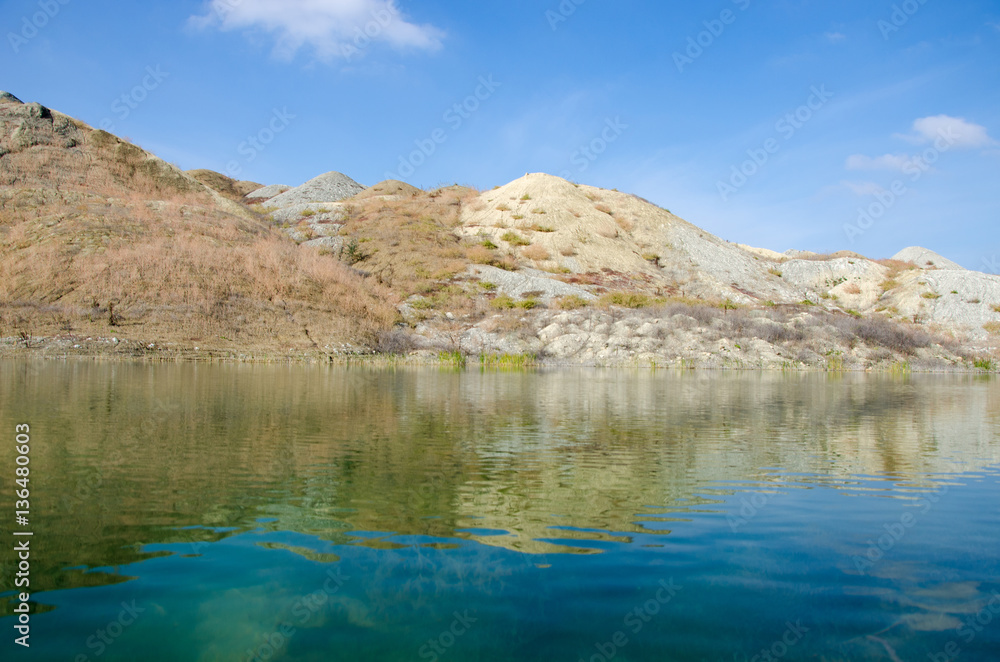 Lake in the mountains