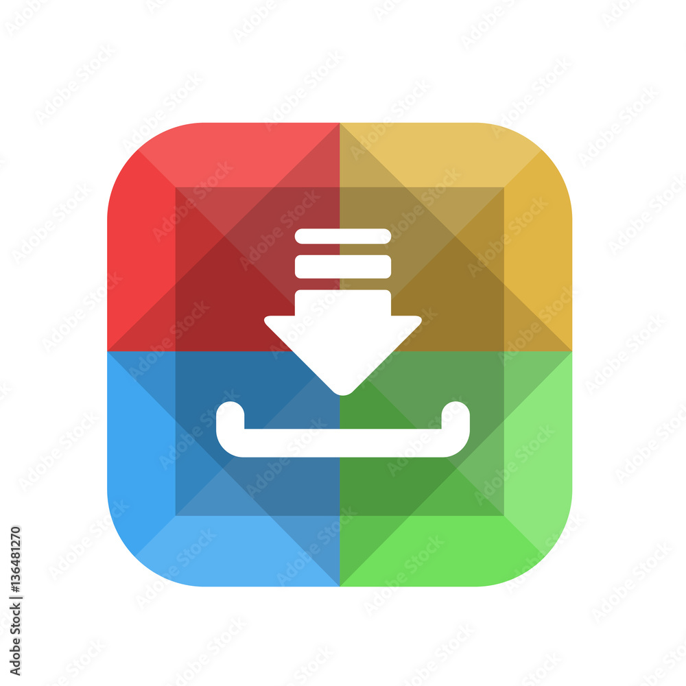 Origami App Button Origami App Button