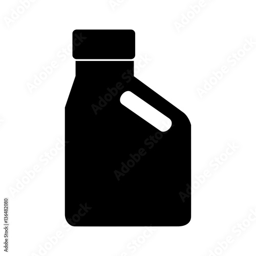 fuel gallon isolated icon vector illustration design