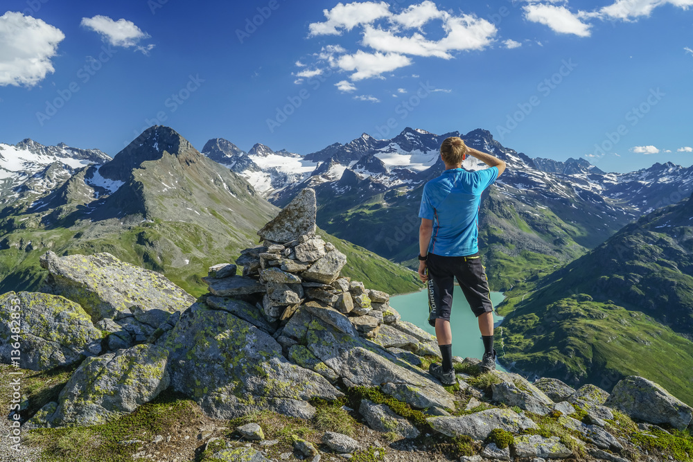 Wandern in den Alpen