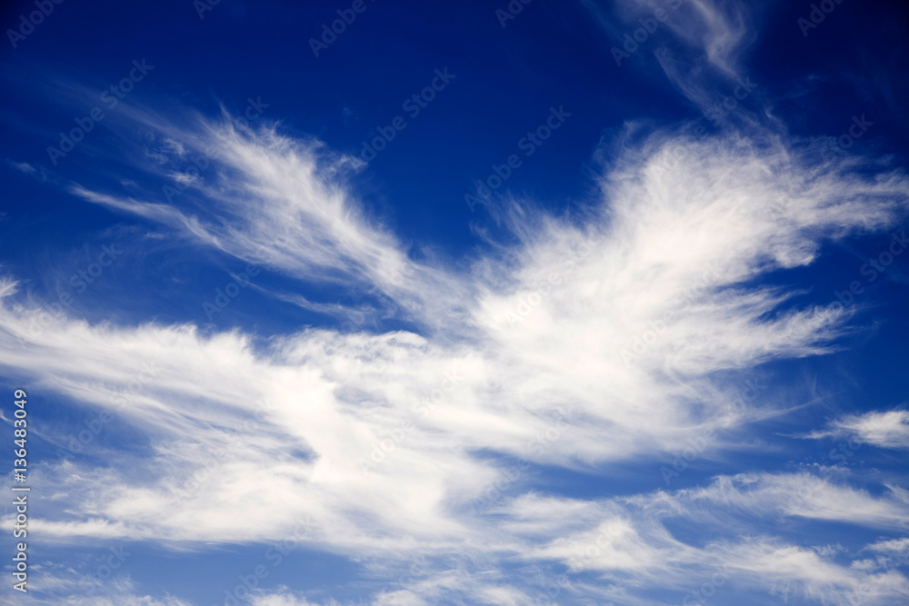 Obraz premium Clouds with blue sky