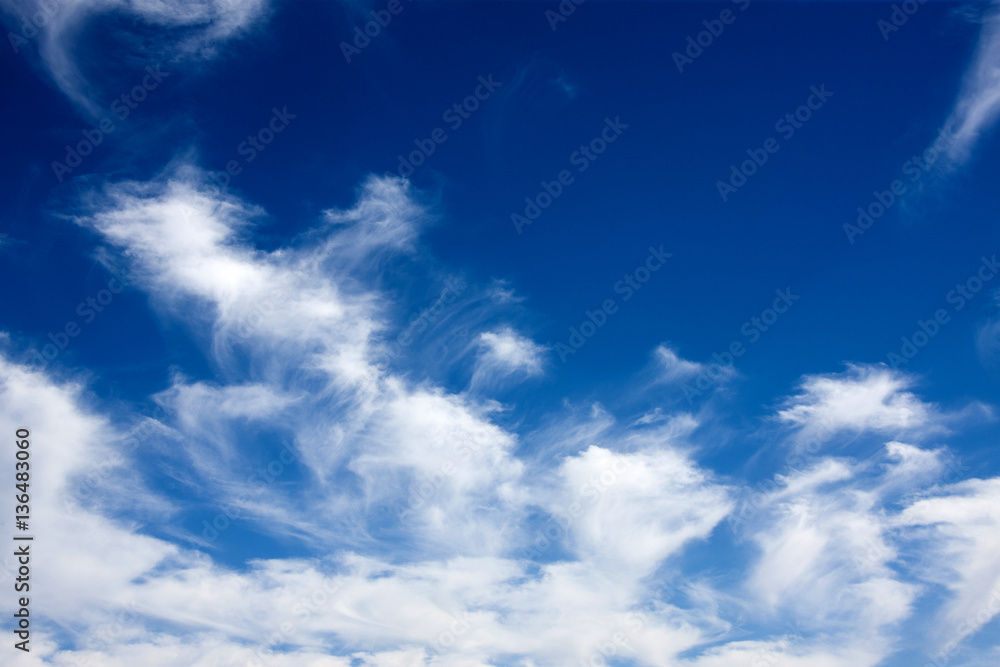 Fototapeta premium Clouds with blue sky