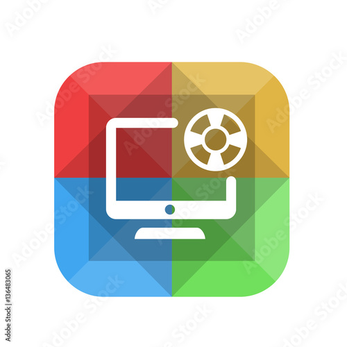Origami App Button