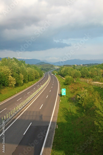 Road in Slovenia