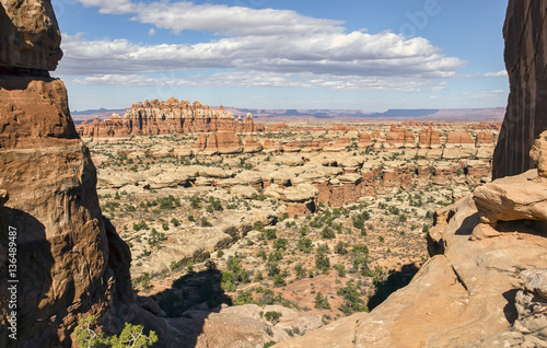 Chesler Park viewpoint, Canyonlands National Park UT photo