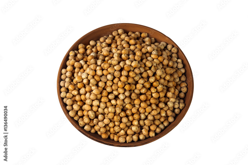 Soybeans isolated on white background Soybeans isolated on white background