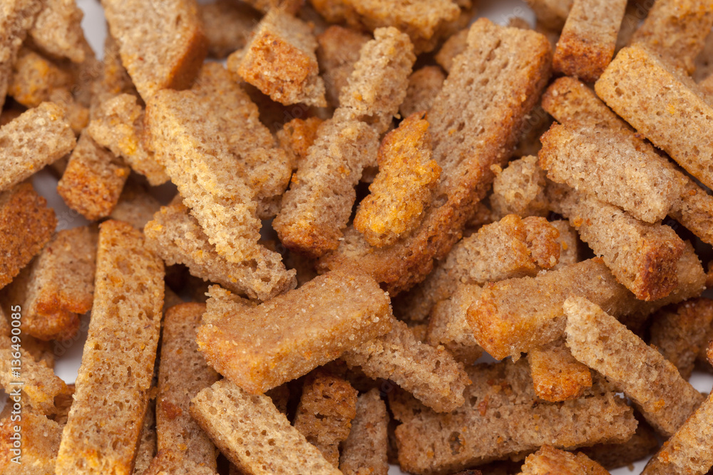crumbs of bread croutons crumbs of bread croutons