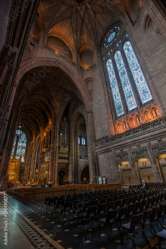 Liverpool Anglican Cathedral, Liverpool, England.