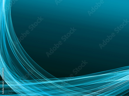 Creative abstract background with light lines