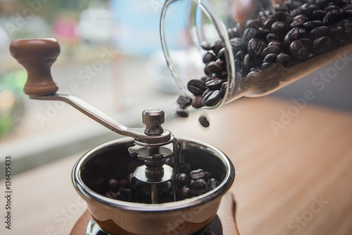 Fotografía coffee grinder