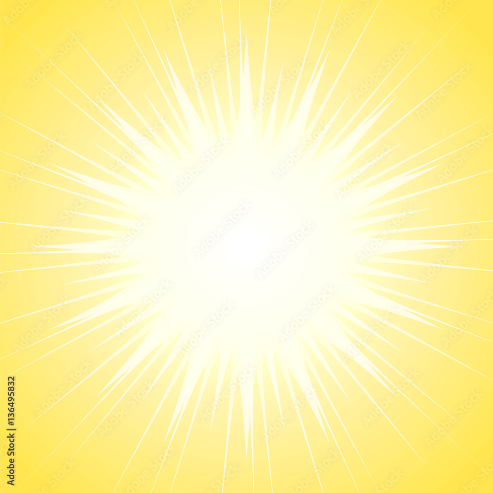 sun flat vector illustration sun flat vector illustration