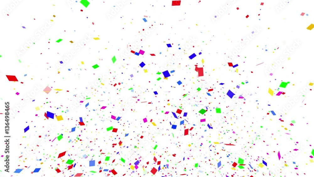 Colorful confetti particles. square. Colorful confetti particles. square.