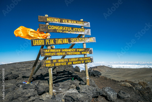 Uhuru Peak, Mount Kilimanjaro, Tanzania