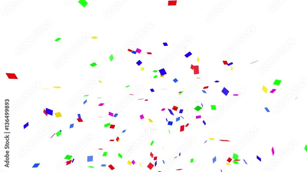 Colorful confetti particles. square. Colorful confetti particles. square.