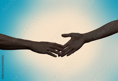 Human hand.