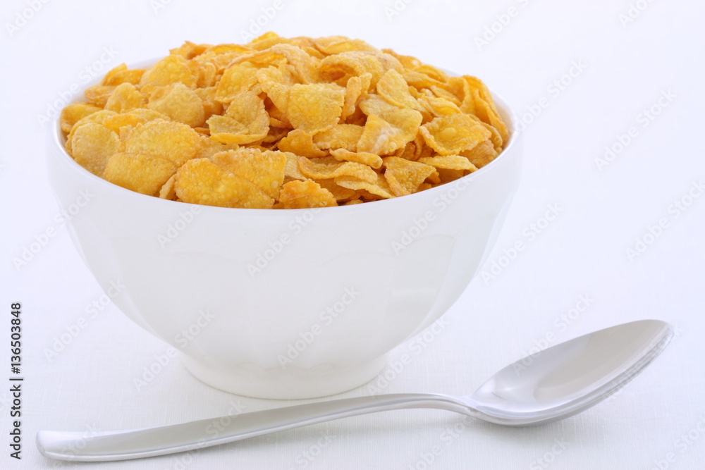 Healthy corn flakes breakfast Healthy corn flakes breakfast