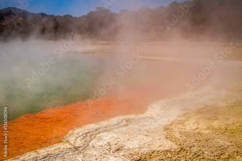 Wai-o-tapu geothermal area, Rotorua, New Zealand