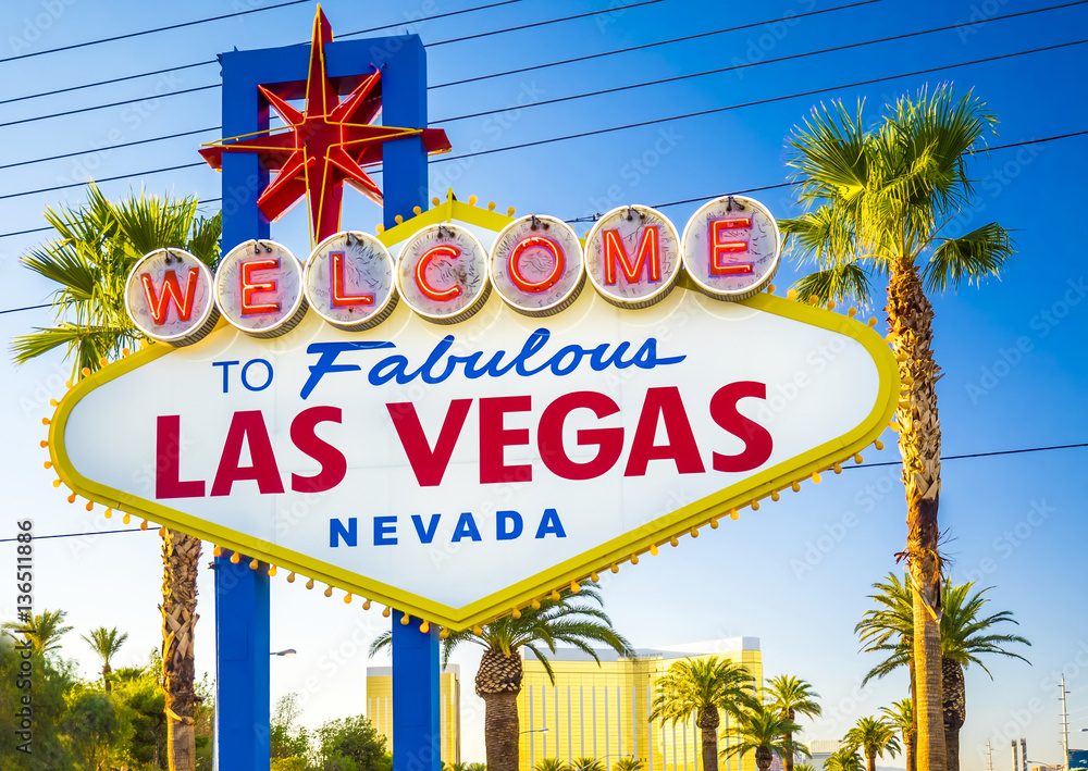 Welcome to Fabulous Las Vegas Neon Sign Welcome to Fabulous Las Vegas Neon Sign