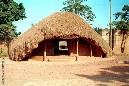 Schilderij op canvas Buganda Royal tombs, Kampala, Uganda