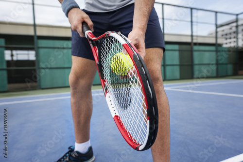 Tennis Sport Racket Racquet Athlete Match Concept © Rawpixel.com