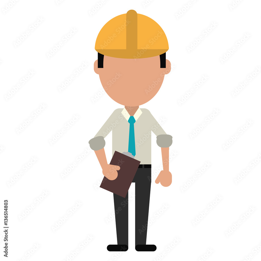 business man construction clipboard helmet vector illustration eps 10 business man construction clipboard helmet vector illustration eps 10