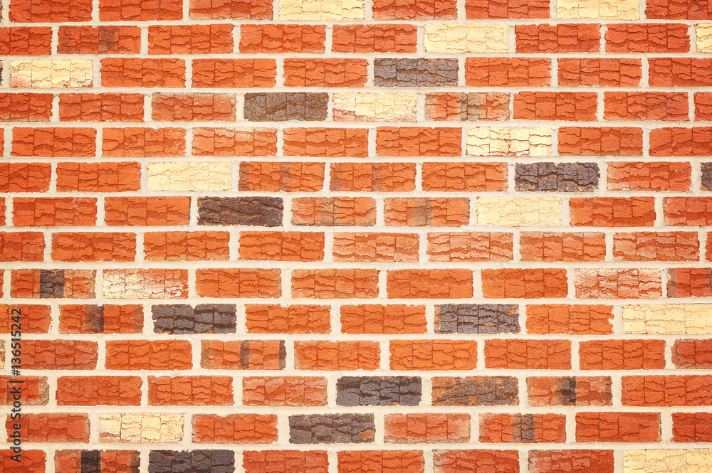 Fototapeta premium Background and texture with brick wall