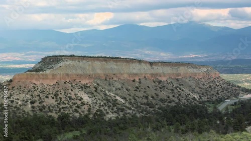 Mountains along the Senator Clinton P. Anderson Scenic Route near Los Alamos, New Mexico, photo