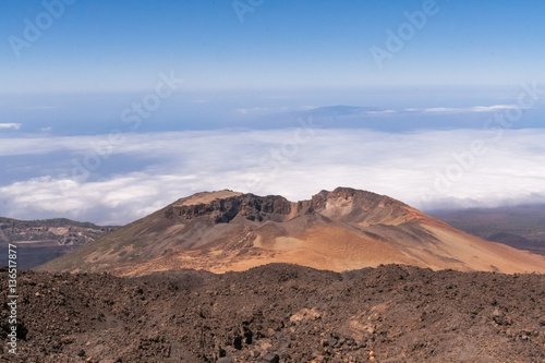 Teide volcano landscape. Island of Tenerife. Spain.