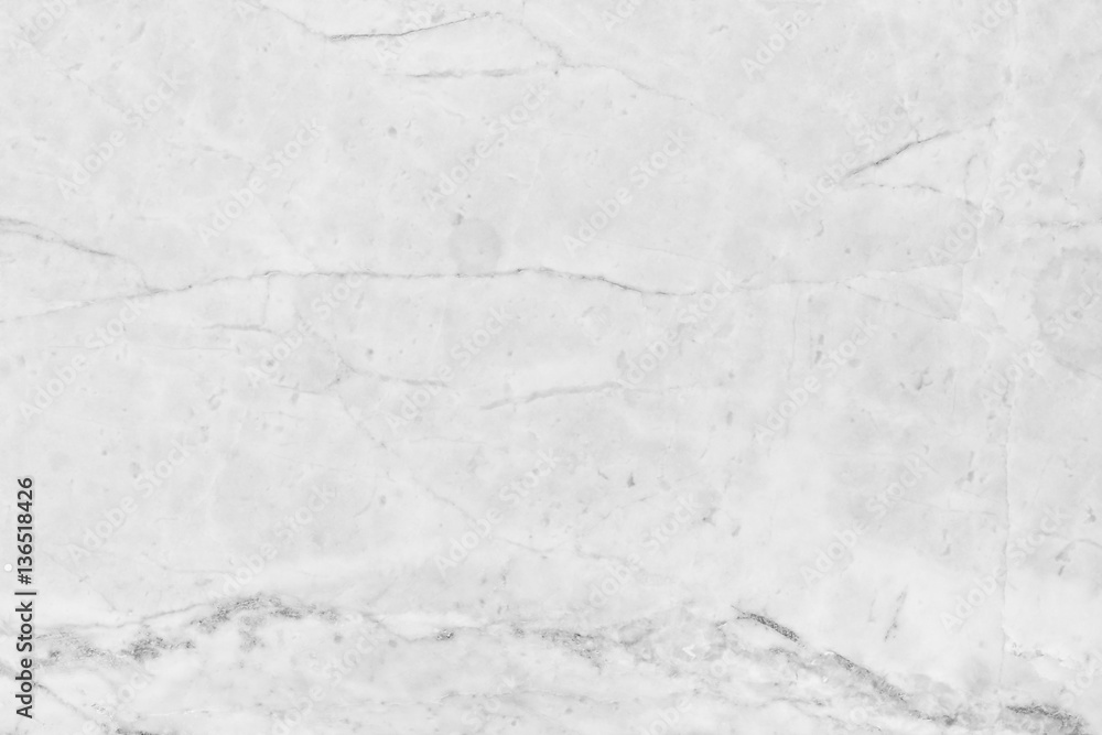 Obraz premium White marble patterned texture background.