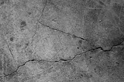 Crack concrete texture surface background.