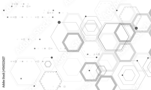 Absract technology and science background.