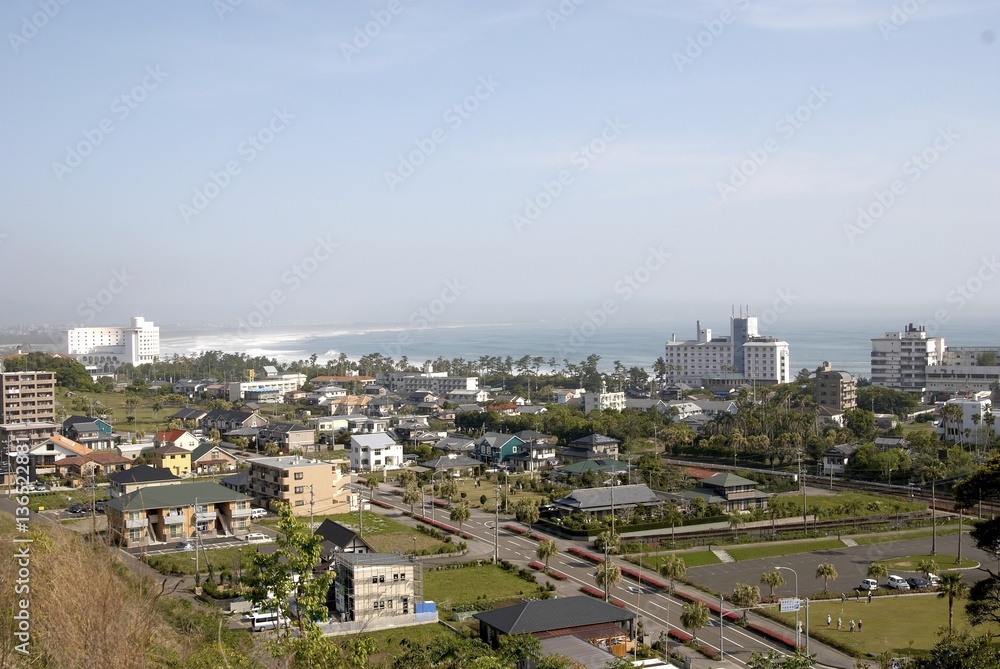 high angel view of Aoga-shima