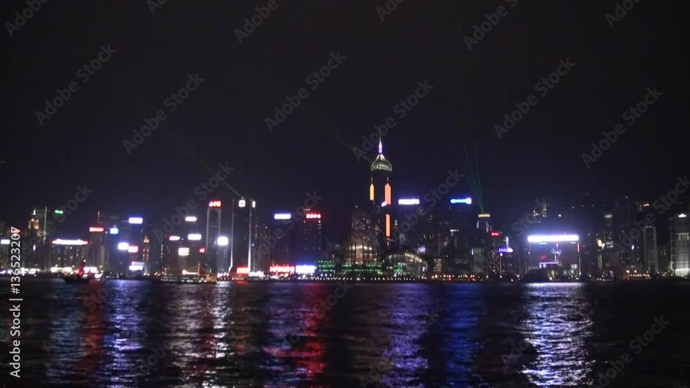 Festival light in Hong Kong, a Symphony of Lights, Kowloon, Hong Kong 2013-Dan Festival light in Hong Kong, a Symphony of Lights, Kowloon, Hong Kong 2013-Dan