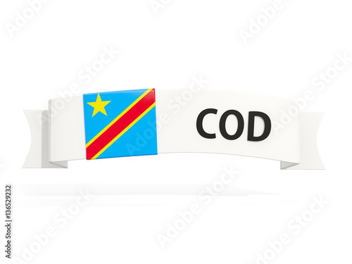Flag of democratic republic of the congo on banner Free Download Flag of democratic republic of the congo on banner - GFXLoad