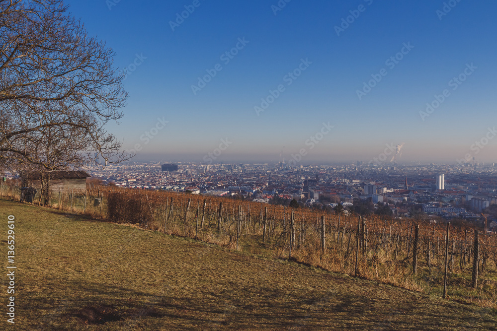 View from Wilhelminenberg over Vienna