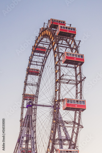 Photography Ferris wheel Prater Vienna