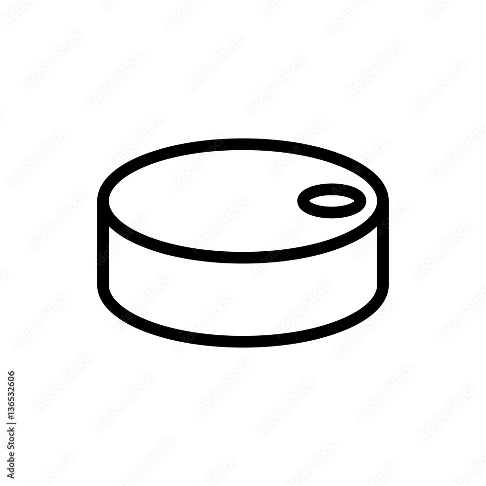 hockey puck icon illustration hockey puck icon illustration