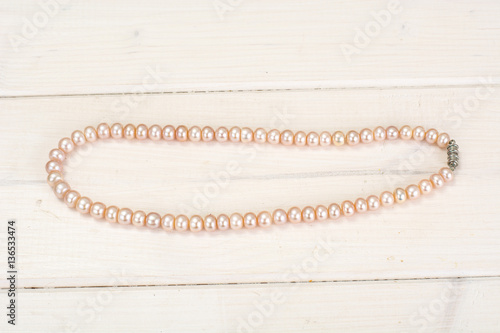 Beauty Pearl Necklace Studio Photo