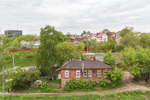 Wallpaper Mural Жилой деревянный дом на улице Кремлевский вал в Рязани Torontodigital.ca