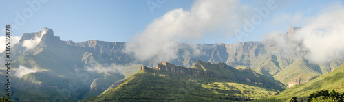 Panaorama der Drakensberge in Südafrika