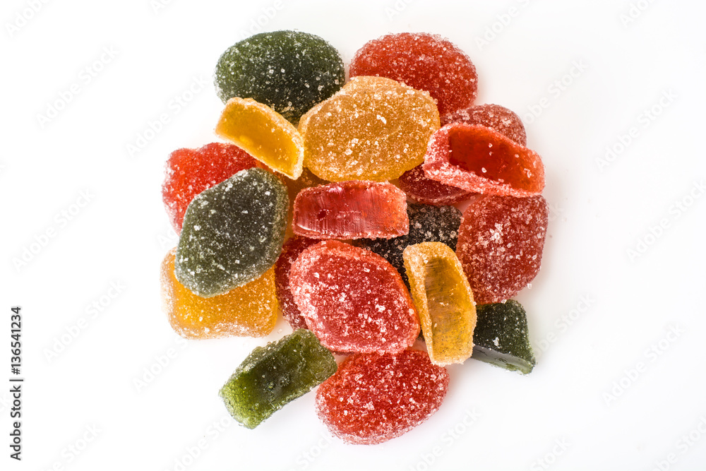 Dessert colorful marmalade Dessert colorful marmalade