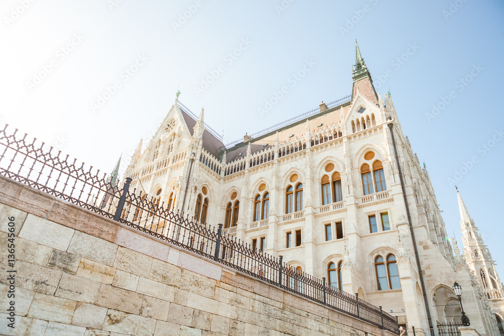 Hungarian National Parliament building also called 