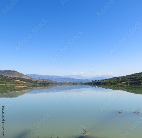 Terradets reservoir, in Catalonia, Spain © Toniflap