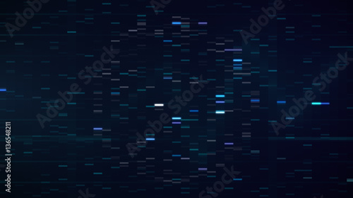 Digital Glitch Abstract Background