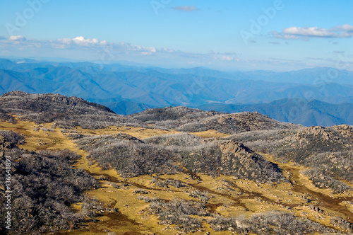 View from the Horn at Mount Buffalo in Victoria, Australia