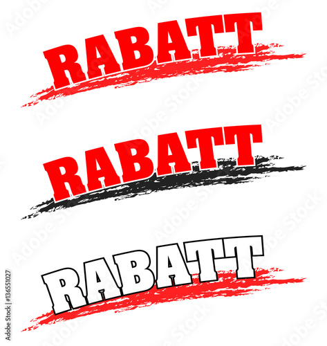 Rabatt, Angebot, Button, Wischer