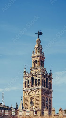 La Giralda Tower  Seville  Andalucia  Spain