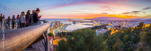Malaga from the Mountains